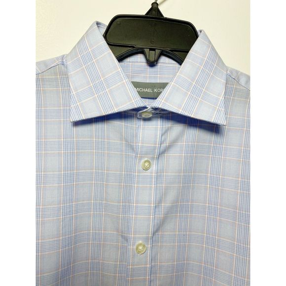 Michael Kors Slim Dress Career Shirt 15 34/35M - Picture 5 of 10